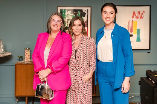 Olive O'Sullivan, Sherna Malone and Aisling Vaughan