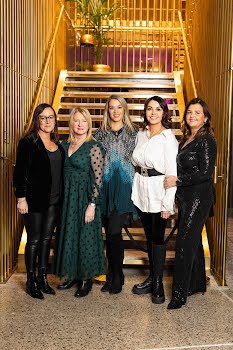 Jackie Reid, Mairead Macklemore, Doreen McConville, Olga Hunter and Ciara Grew