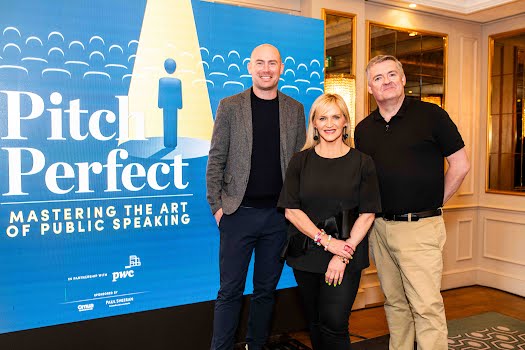 Rowan Manahan, Melanie Morris and Diarmuid McSweeney