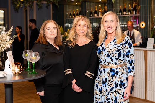 Noelle Campbell, Madeline Gleason and Louise Slyth