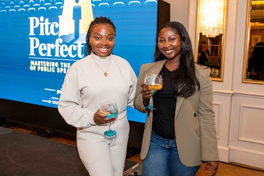 Rachael Davis and Adesewa Okesiji