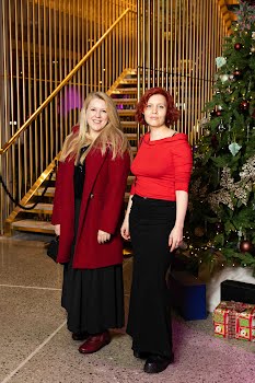 Karen McCarthy and Sanda Semeika