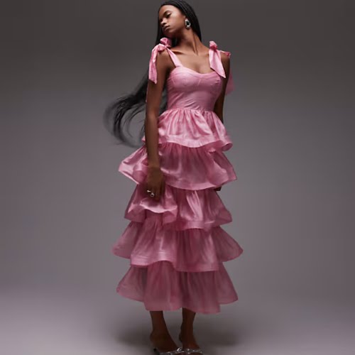 & Other Stories Corset Tiered Maxi Dress, €181.99