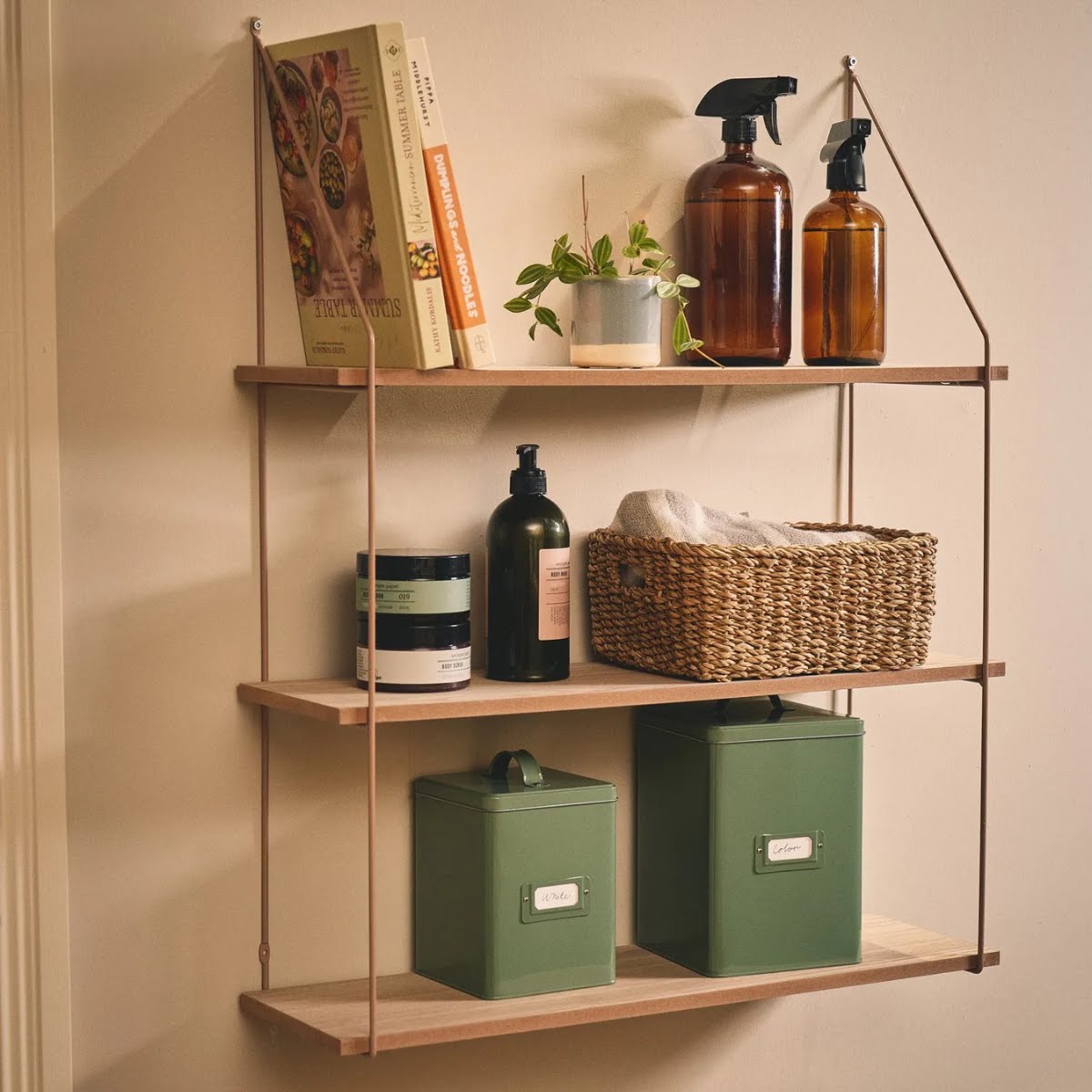 Sosterne Greene Wall Shelf, €34.90