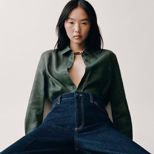 Pocket Linen Shirt, €39.99