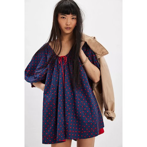 Free People Bop Around Printed Romper, €112.64
