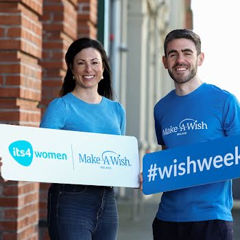 Make-A-Wish Ireland announces Wish Week 2025 with new sponsor its4women