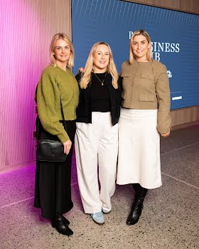 Emma Hogan Eyre, Jennie Haire and Geraldine Jones