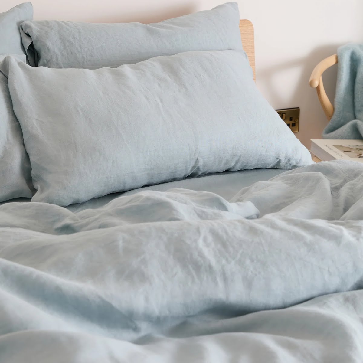 Foxford Cloud Pure Linen Duvet Set, €195